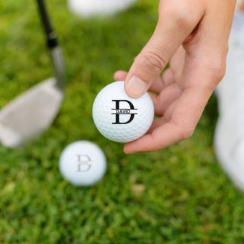 Personalisierbare Golfbälle mit Monogramm