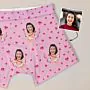 Boxershorts Amor mit deinem Gesicht