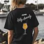 Personalisierbares T-Shirt mit Aperol Glas und Text