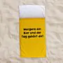 Personalisierbares Bier Handtuch