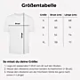 Besticktes T-Shirt mit Text und Symbol