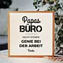 Personalisierbare Light Box mit Text