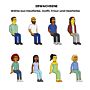 Personalisierbare Poster-Illustration Cartoon Familie