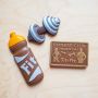 Fitness-Set aus Schokolade