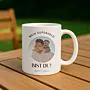 Personalisierbare Tasse mit Foto und 3 Zeilen