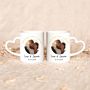 Personalisierbare Tasse mit Foto und 3 Zeilen