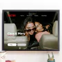 Personalisierbares Poster im Netflix-Style