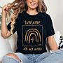 Personalisierbares T-Shirt mit Illustration und Text