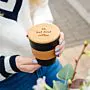 Personalisierbarer Kaffeebecher mit Spruch