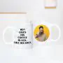 Personalisierbare Tasse mit Bild und Text