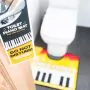 WC Klavier-Vorleger