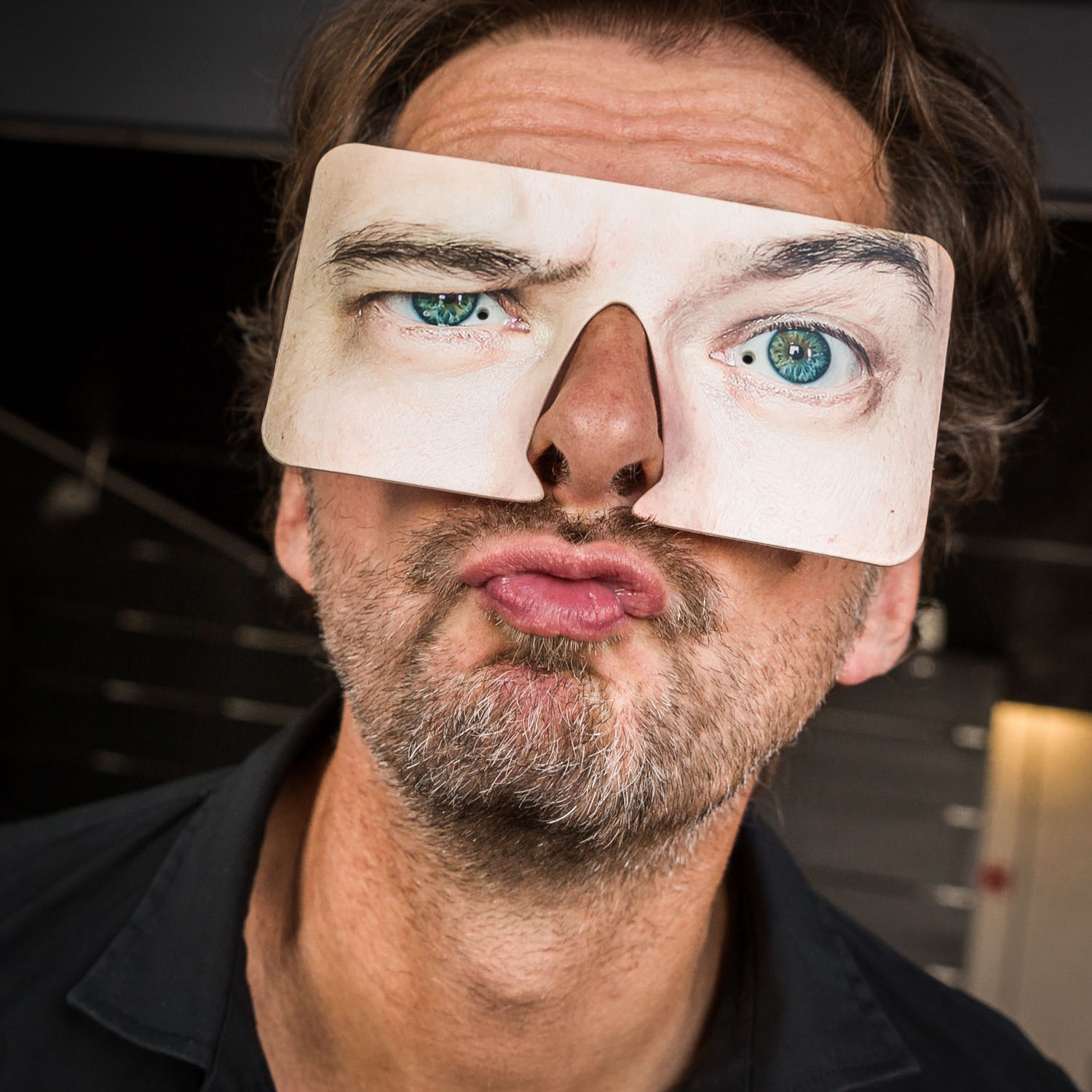 Total Lustige Gesichtsmasken