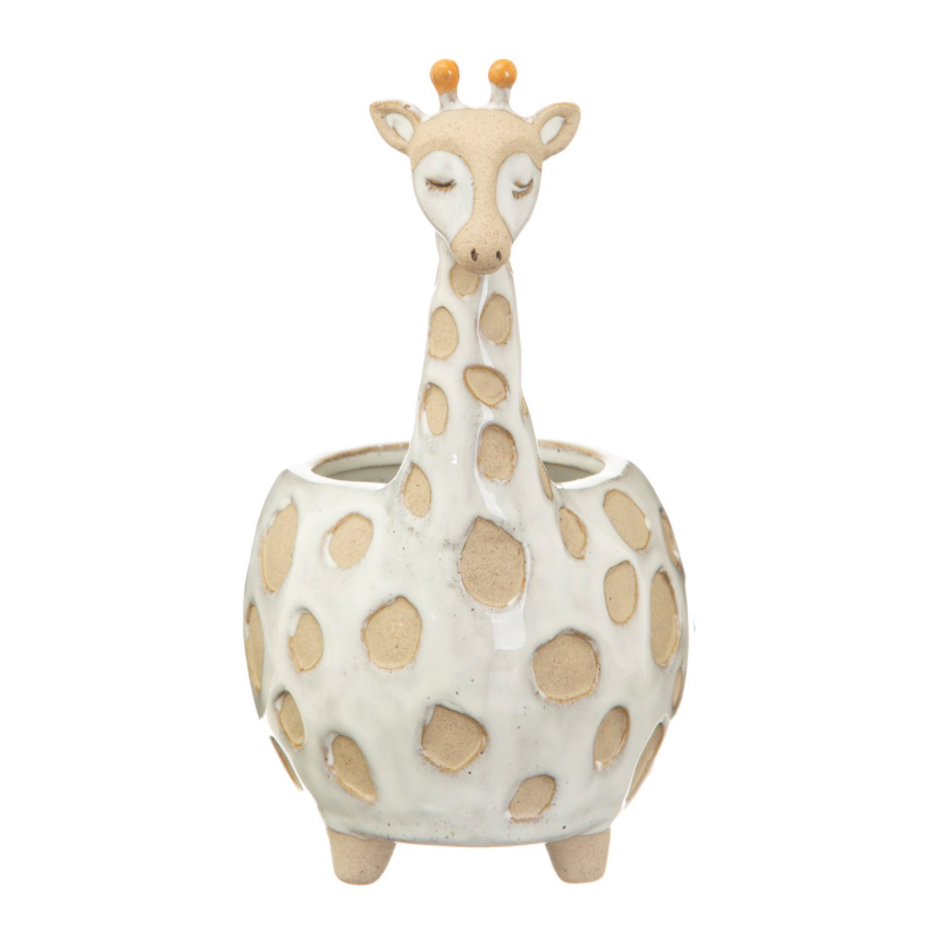 Gina Giraffe Blumentopf