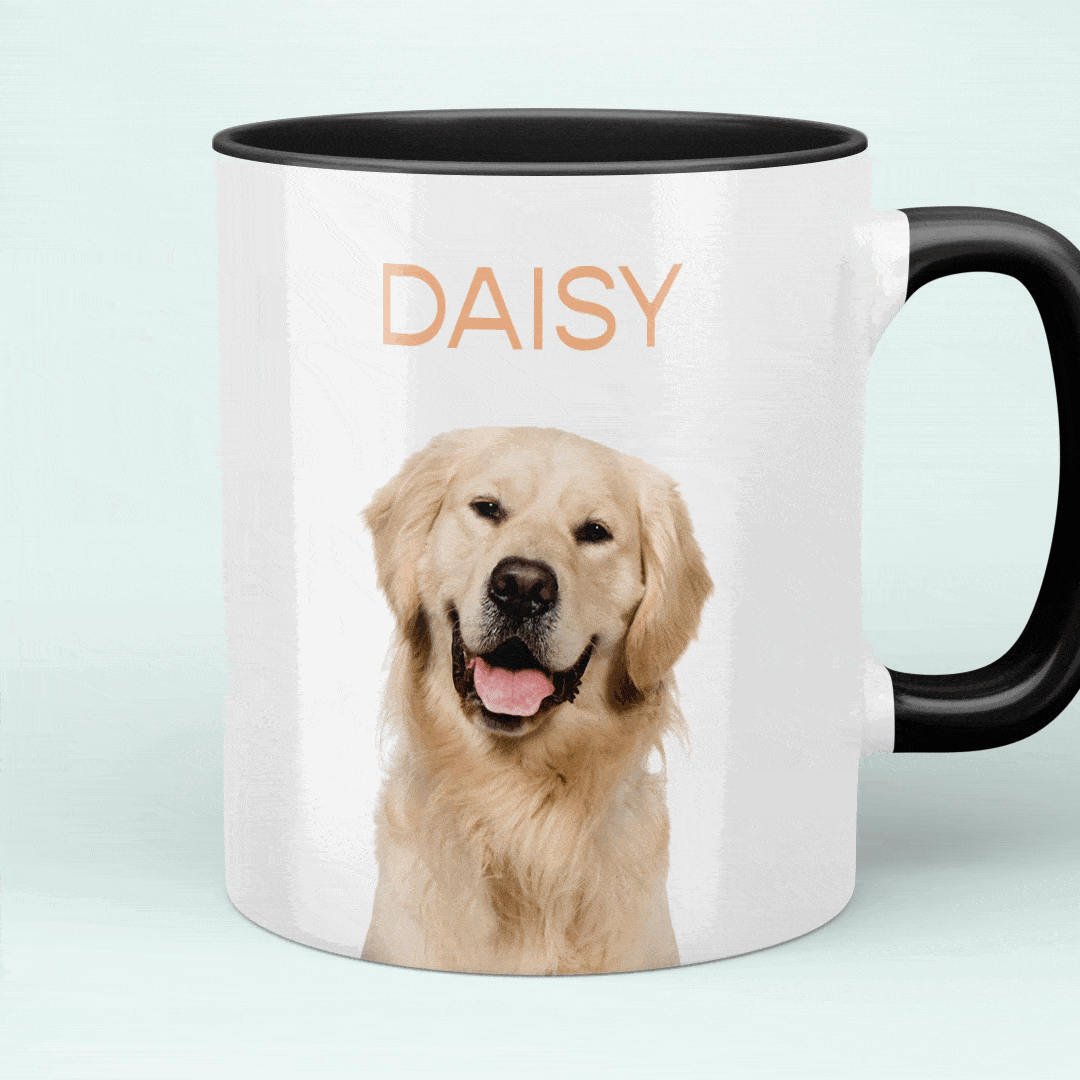Personalisierbare Tasse mit deinem Haustier