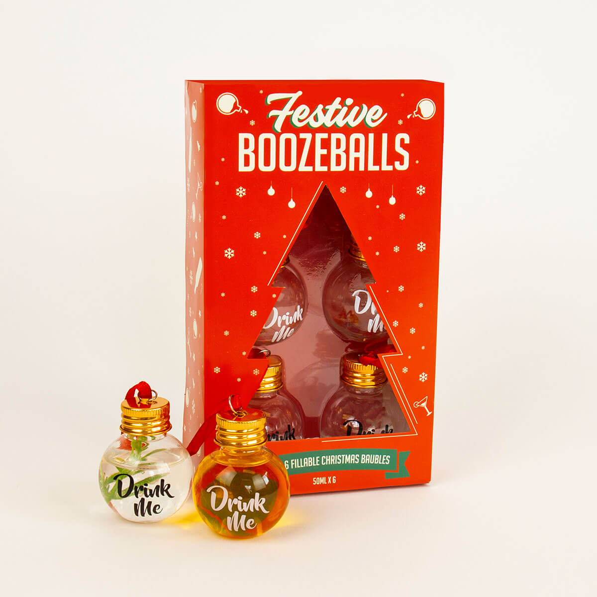 Likör Weihnachtsbaum-Kugeln