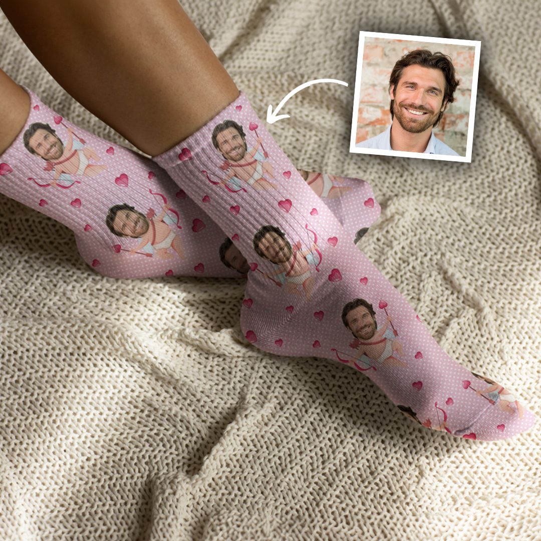 Personalisierbare Socken mit Gesicht und Liebes-Designs, Valentinstag Geschenk, Fotogeschenk, Geburtstagsgeschenk, Geschenk Männer, Geschenk Freund, Geschenk Bruder, Geschenk Frauen, Geschenk Freundin, Geschenk Schwester, Geschenk Mama, Witzige Geschenke, Romantische Geschenke, Hochzeitsgeschenk, Geschenk, Geschenkidee