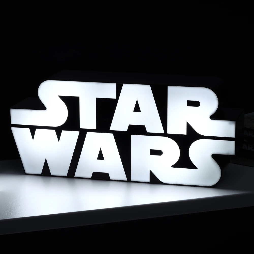 Star Wars Logo Tisch- und Wandleuchte