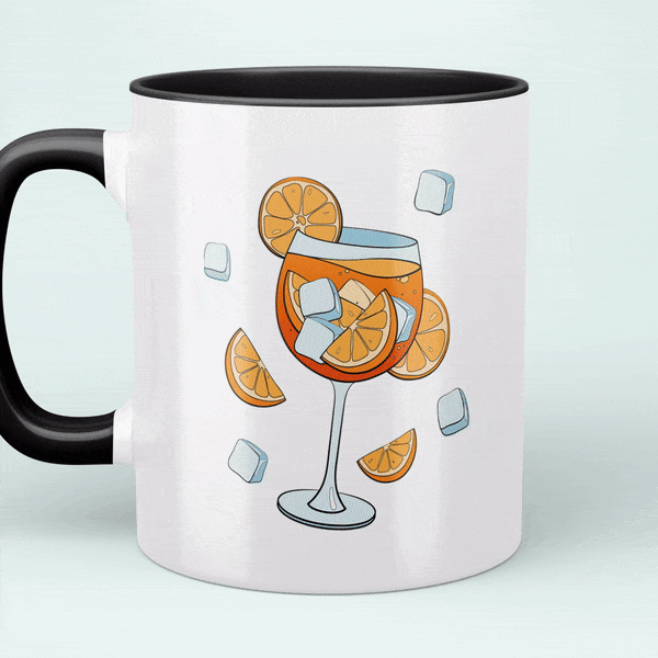 Personalisierbare Aperol Tasse mit Text