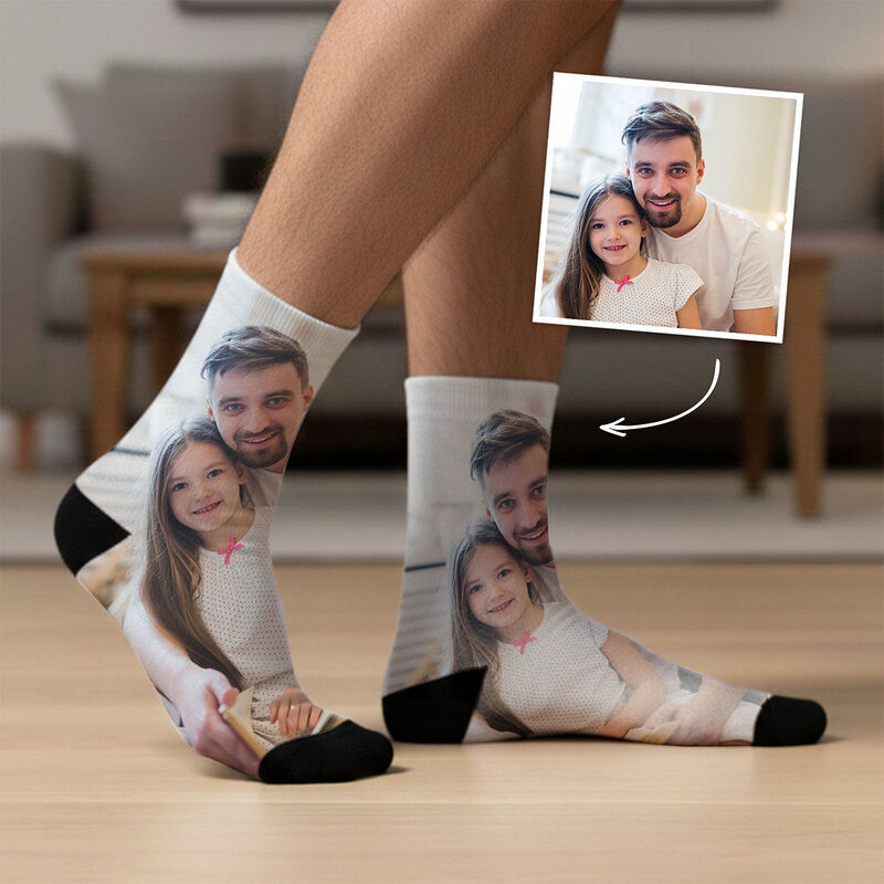 Personalisierbare Socken mit Foto