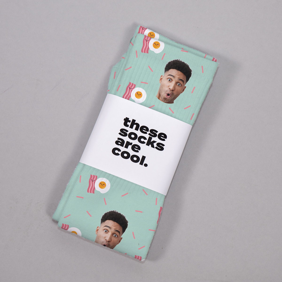 Geschenke für Bruder Personalisierbare Socken mit Gesicht