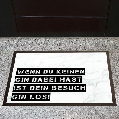 Personalisierbare Fußmatte im Marmor-Design Personalisierbare Fußmatte im Marmor-Design