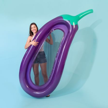 Aufblasbare Riesen-Aubergine
