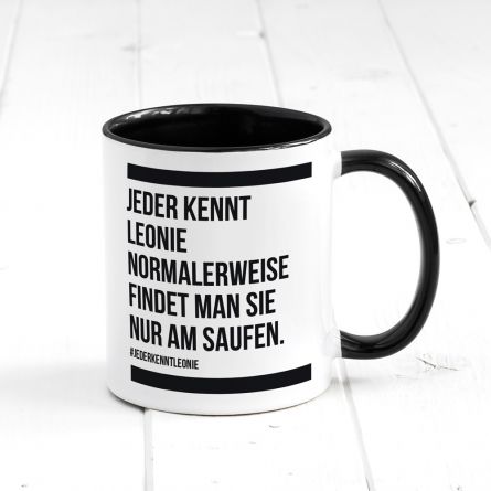Personalisierbare Tasse Jeder Kennt ...