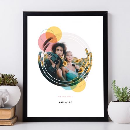Personalisierbares Foto Poster