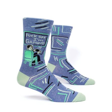 Fuck Off, I'm Gaming Herrensocken