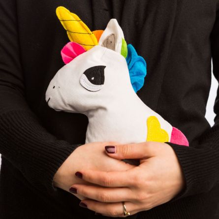 Erwärmbares Kuschel-Einhorn