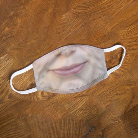 Deine eigene Gesichtsmaske mit Bild (Medium)