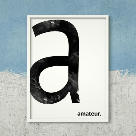 Personalisierbares Poster - Monogramm
