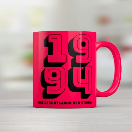 Personalisierbare Neon Tasse