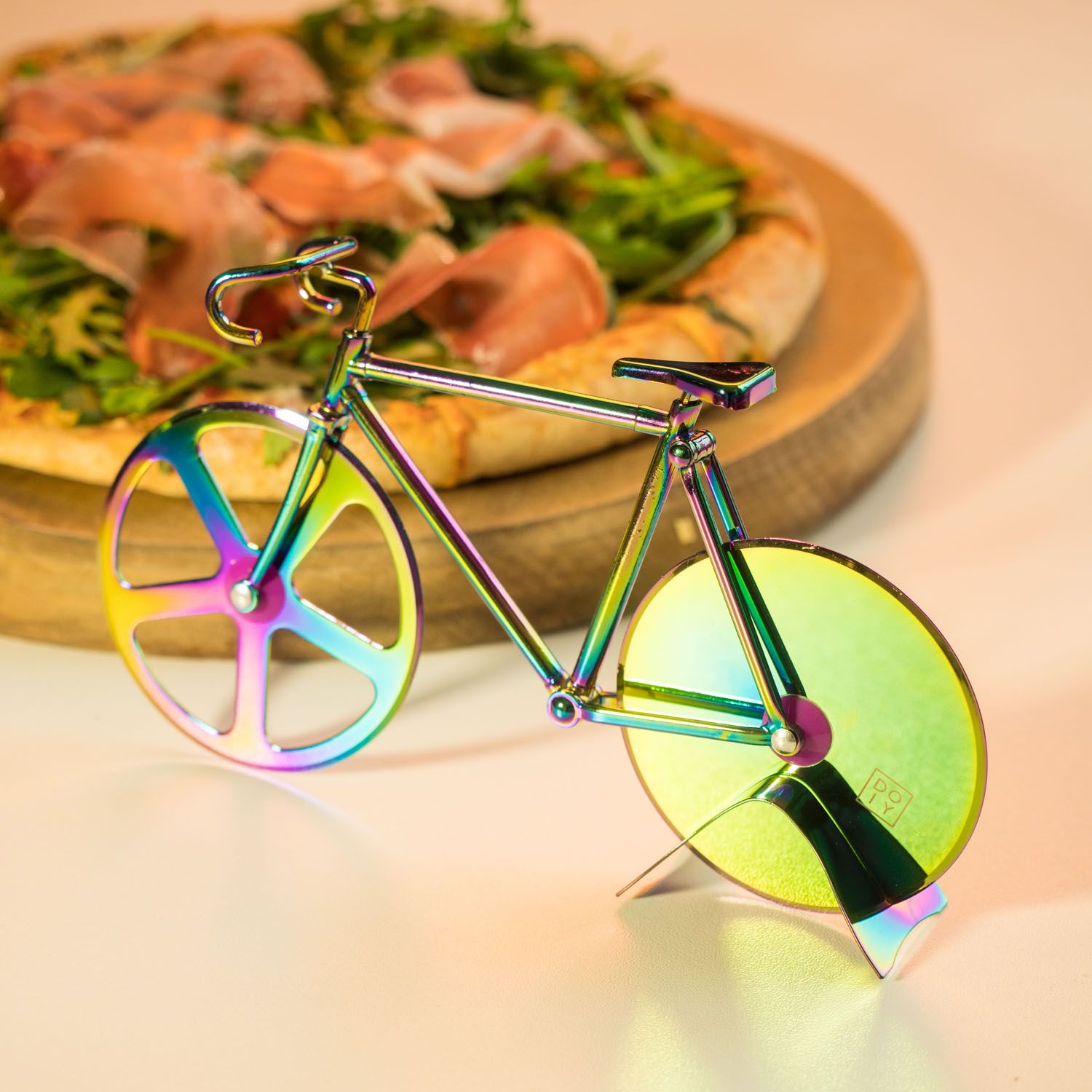 Fahrrad Pizzaschneider