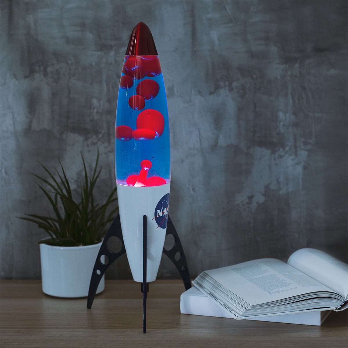 NASA Retro Galaxie Lava Lampe