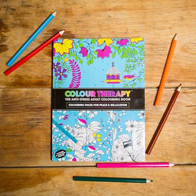 Spiel & Spass - Malbuch Farb-Therapie gegen Stress