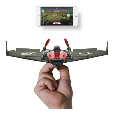 Spiel & Spass - PowerUp FPV Papierflieger-Drohne mit VR Headset