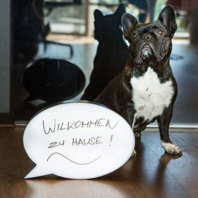 Geschenke für Eltern - Personalisierbare Sprechblasen Leuchte