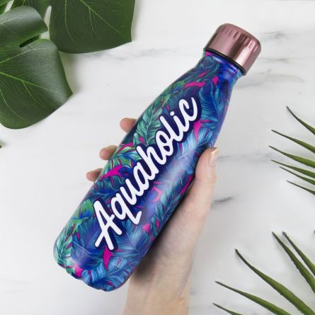Bunte Trinkflasche