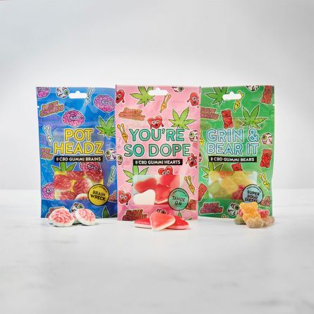 Freche Fruchtgummis mit Cannabis