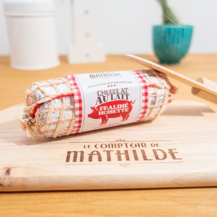 Schokoladen-Wurst (oder Wurst-Schokolade)