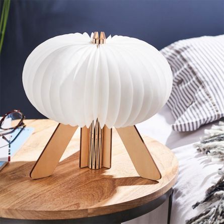 R Faltbare Design-Leuchte mit USB