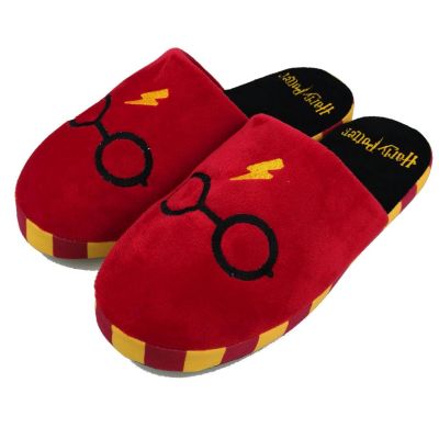 Harry Potter Hausschuhe mit Brille und Blitz Harry Potter Hausschuhe mit Brille und Blitz